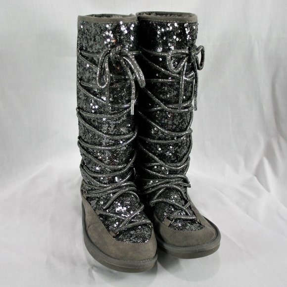 sparkle winter boots